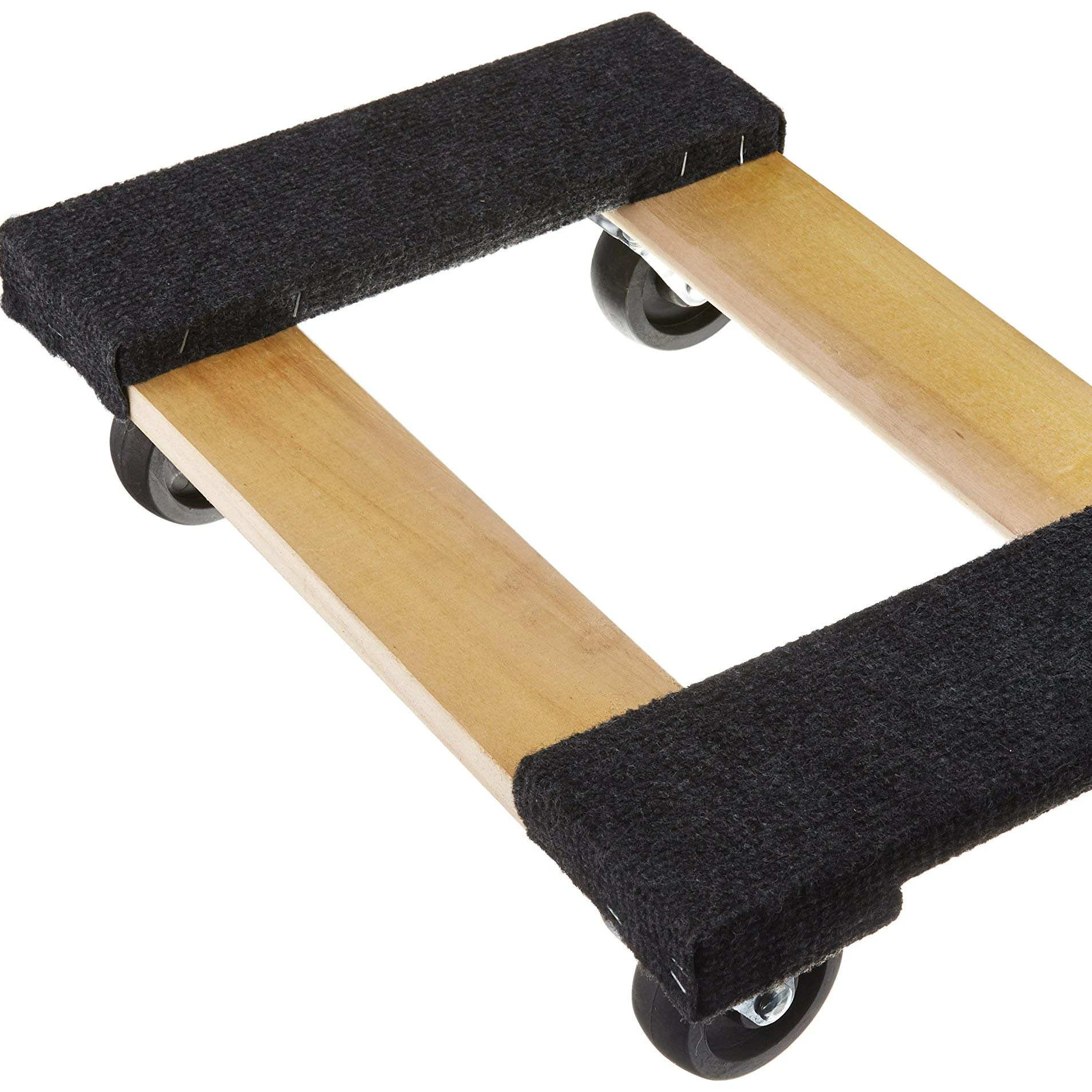 
Hardwood Dolly with Carpet End 900 lbs Capacity, 24