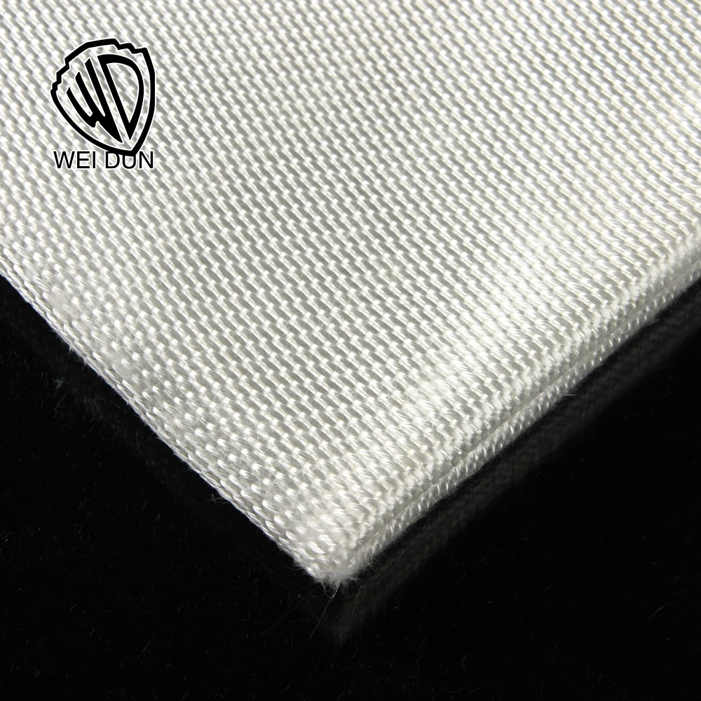 Высокая температура огнеупорный материал высокая кварцевого стекла с покрытием волокна ткани