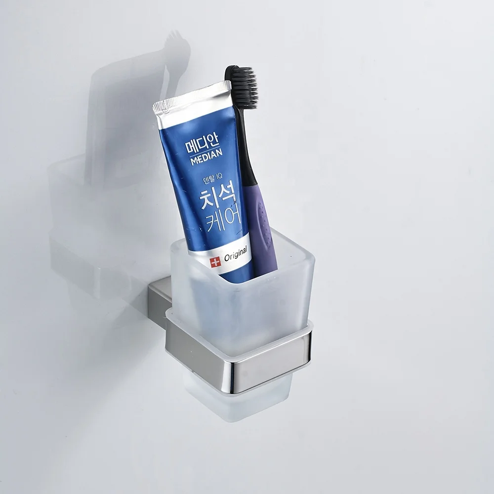 Duxini new 2024 home bathroom hardware accessories set chrome 304 steel square wall mount metal bathroom accessories set