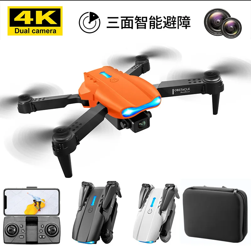 Дрон с 4K камерой для взрослых HD FPV живое видео RC Квадрокоптер вертолет начинающих детей игрушки