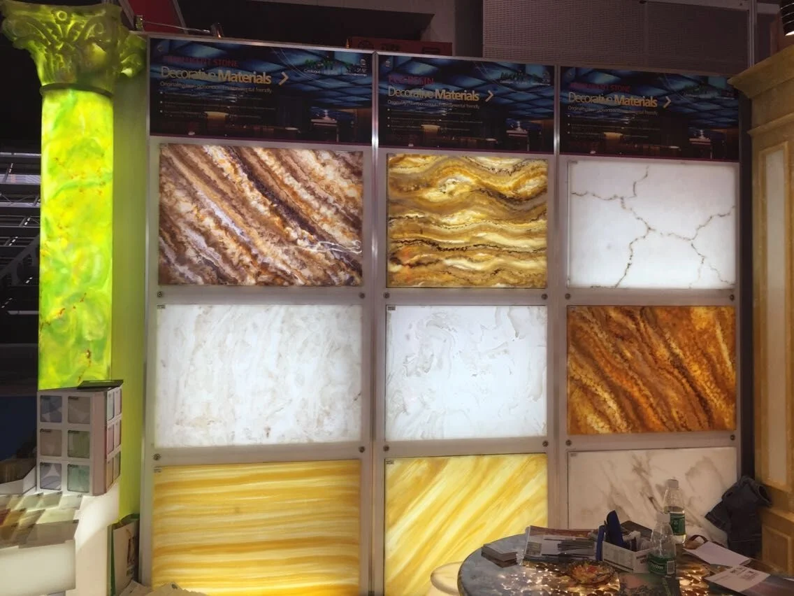 good price translucent artificial stone faux alabaster sheet