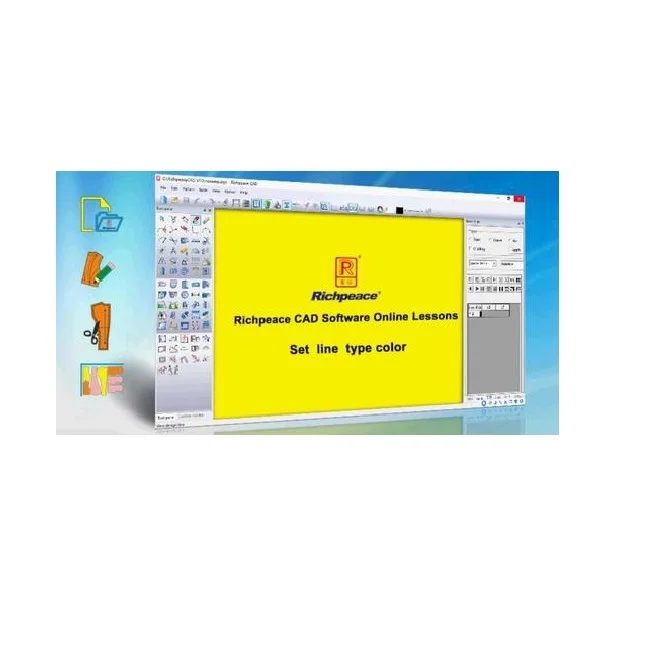 
 Программное обеспечение Richpeace CAD V10.0 для дизайна одежды  