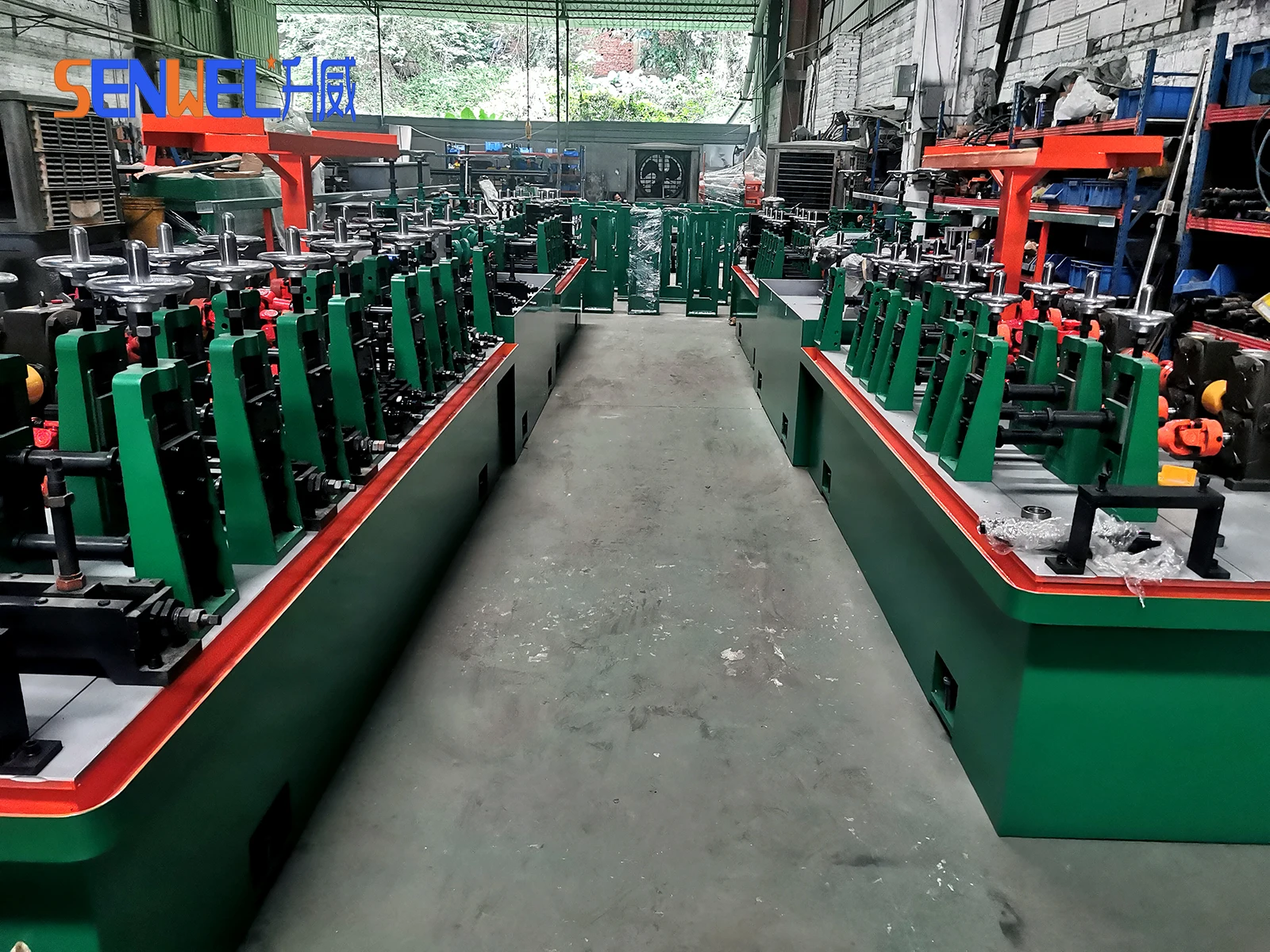 Metal Steel Pipe Making Machine welding Tube making machinery stainless steel pipe mill