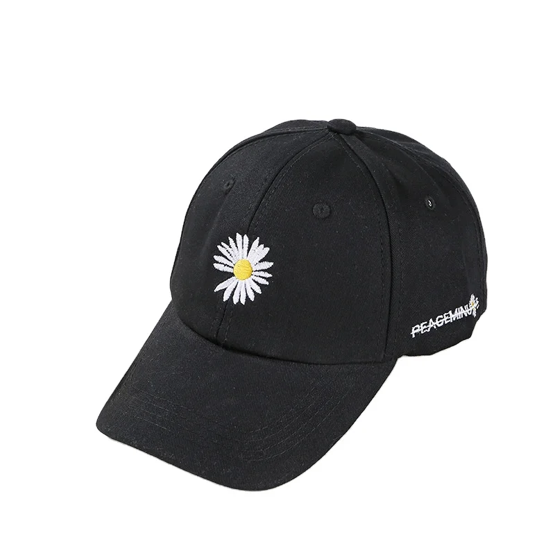 
men and women peaked hat fashion baseball sports hat Spring and summer Chrysanthemum embroidered sun hat 