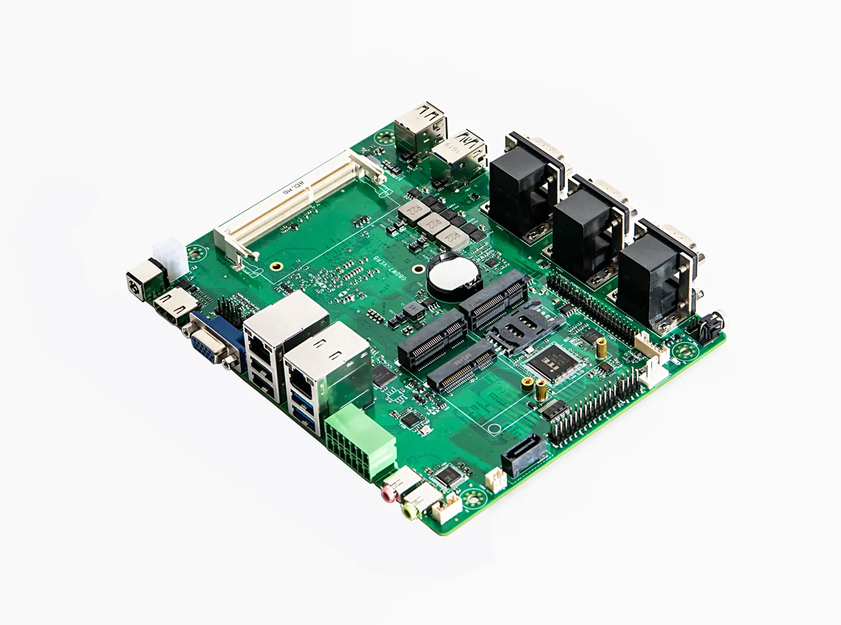 8Th Gen i7 8550U Fanless Mini PC CPU 12V Industrial Embedded Computer Rugged Tiny PC 2 Ethernet Linux Win10 Din Rail Mount RS485