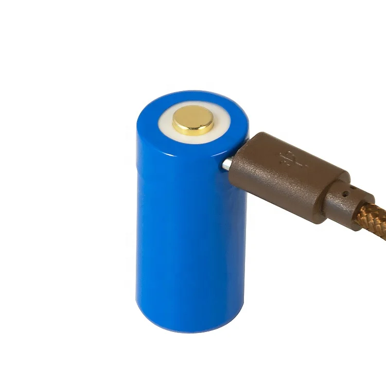 Завод RCR123A 3 0 V 700mAh микро USB литий-ионный