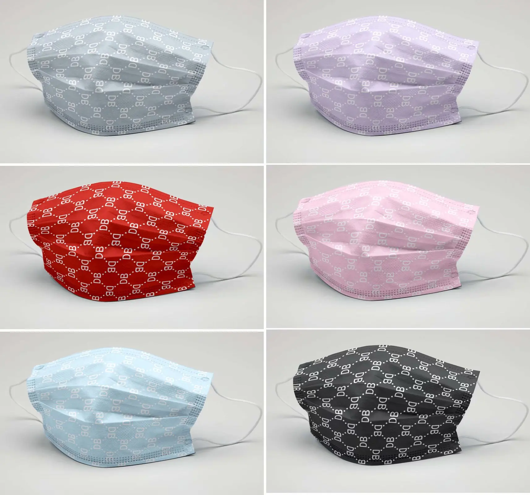 
100% Polypropylene Make-to-order Printed Customized Pattern PP Spunbond Non Woven Fabric for Mask Chinese Cost-effective 