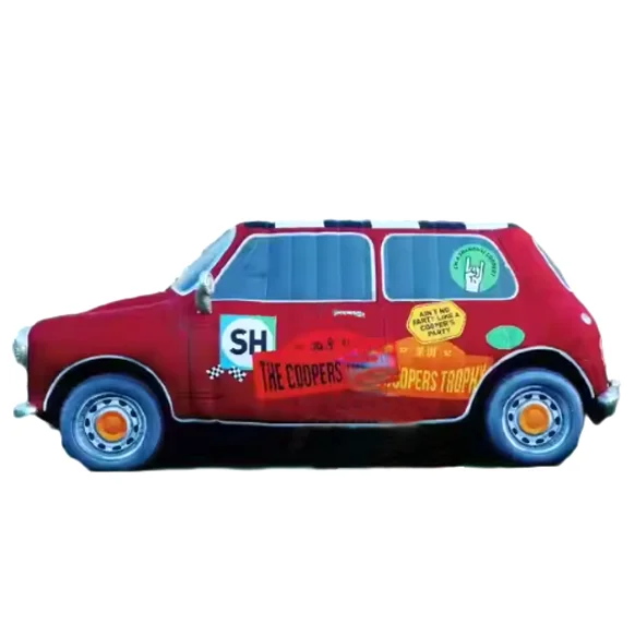 giant inflatable car promotion , custom inflatables jeep car in advertising inflatables