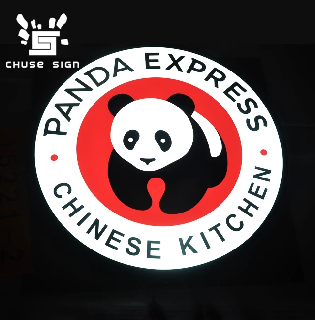 CHUSE Custom Circld световая коробка, вывеска, настенное крепление, светодиодная коробка, наружная реклама, акриловая коробка, вывеска