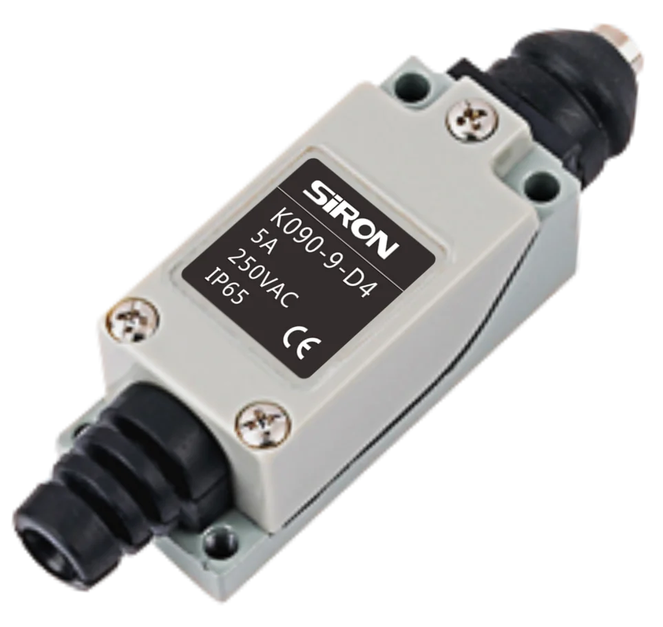 SiRON K090-9-D Stainless Steel Roller Rotary Metallic Bottom Shell Electrical Limit Switch Waterproof  IP65 Limit Switch