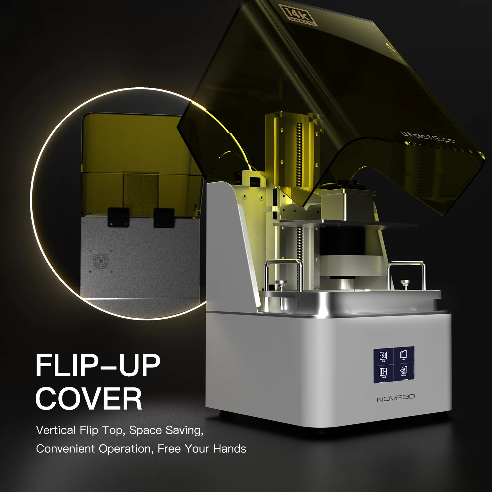 2024 Hot Selling Gold Jewelry Making High precision 14k 3d Printer 405 nm LCD/DLP High wax casting jewelry 3d printer machine