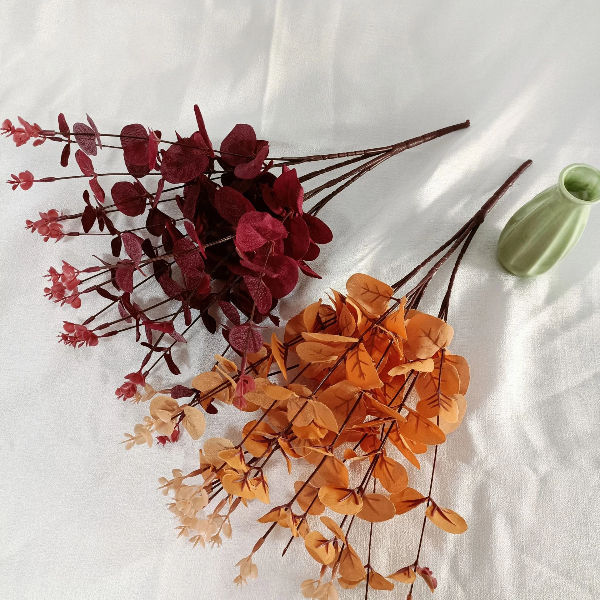 Wholesale Flower Arranging eucalyptus leaves Centerpieces Dried Flowers Plants Preserved Leaf Hydrangea