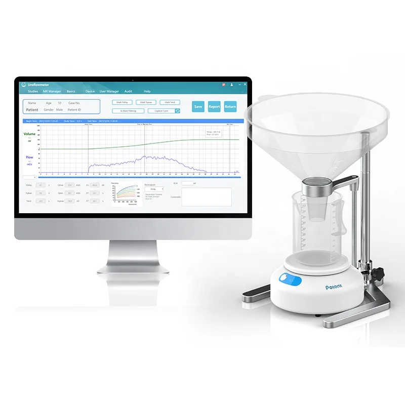 Medical Urology Measurement Equipment Uroflowmetry Bladder Scan Urine Flow Rate Urinary Tract Function Urodinamia Uroflowmeter