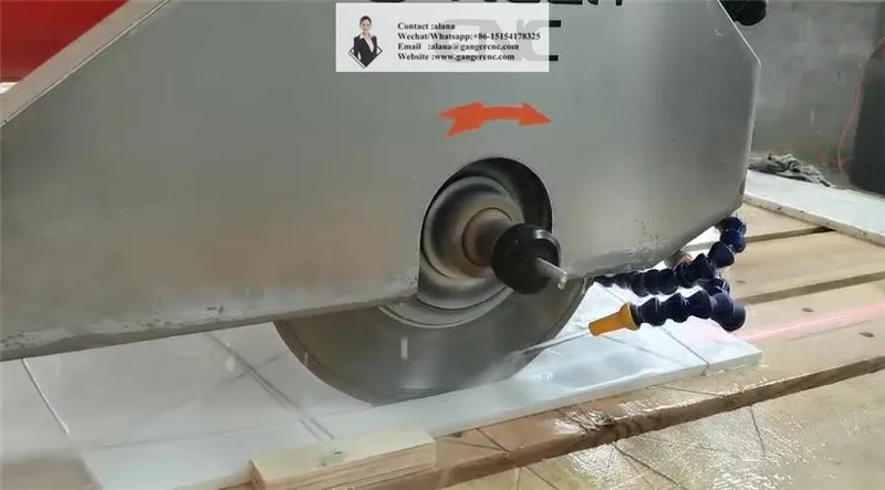 Gangercnc CNC 5-осевой пила для резки с ЧПУ машина драгоценный камень режущее оборудование GQ-3220D