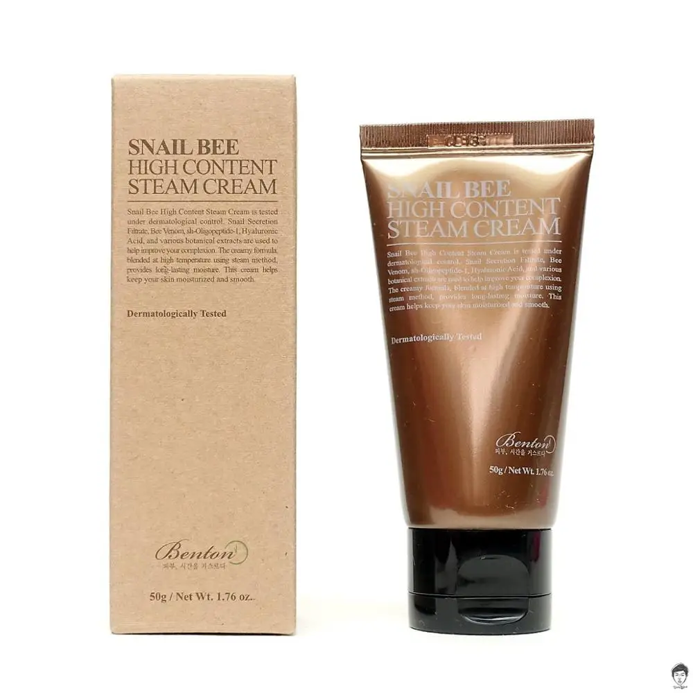 BENTON snail bee high content steam cream 50g