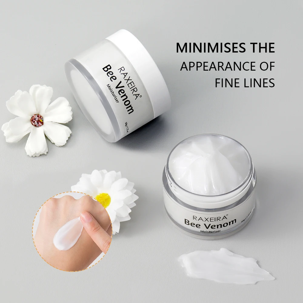Private Label Skin Anti Wrinkle Anti-Aging Honey Bee Venom Facial Cream Natural Moisturizing Bee Venom Face Cream For Dry Skin
