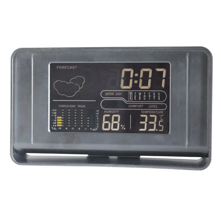 Hot Sale Table Alarm Clock Barometer Household Sensor Module Measure Multiple Parameter Meteorological Weather Station