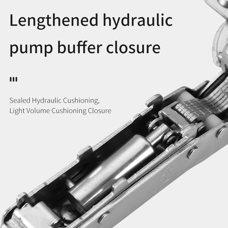 Adjustable Iron Cabinet Hinge Soft Close Hydraulic Concealed Furniture 3d hydraulic hinge