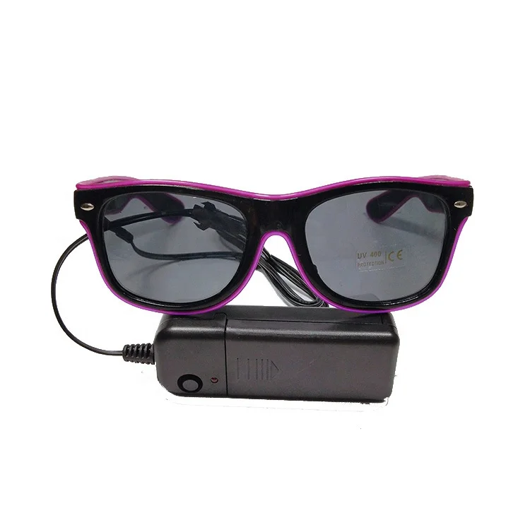 Hot sale bar party Led sunglasses Light Up Toys holiday birthday party led light glasses