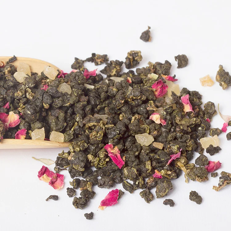 Peach Flavored Tea Vanilla Honey Mint Mango Strawberry Fruit Infused Loose Leaf Hibiscus Herbal Tea Blend