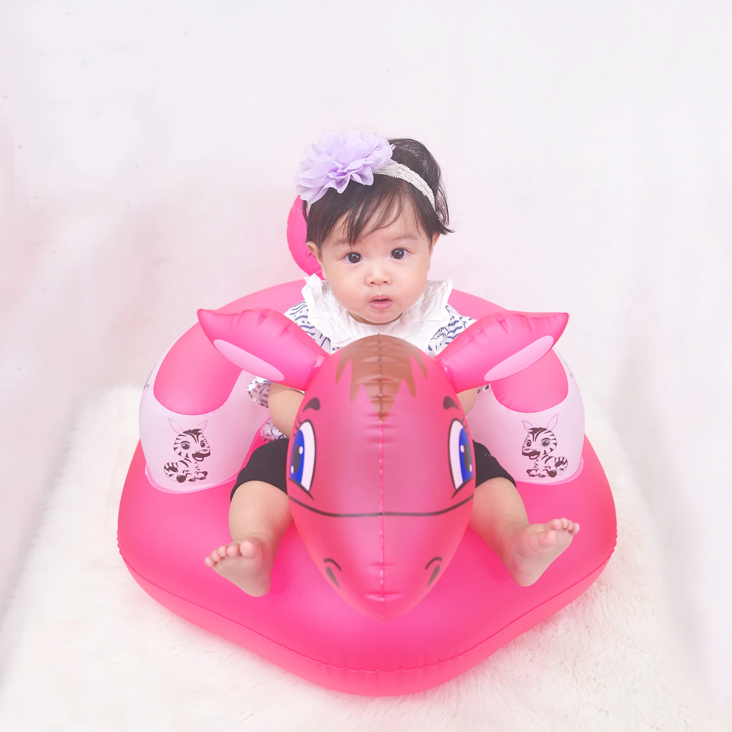 
XHC Wholesale baby learn to sit on inflatable seat Multi-functional baby shower sofa chair Protect your sweetheart 