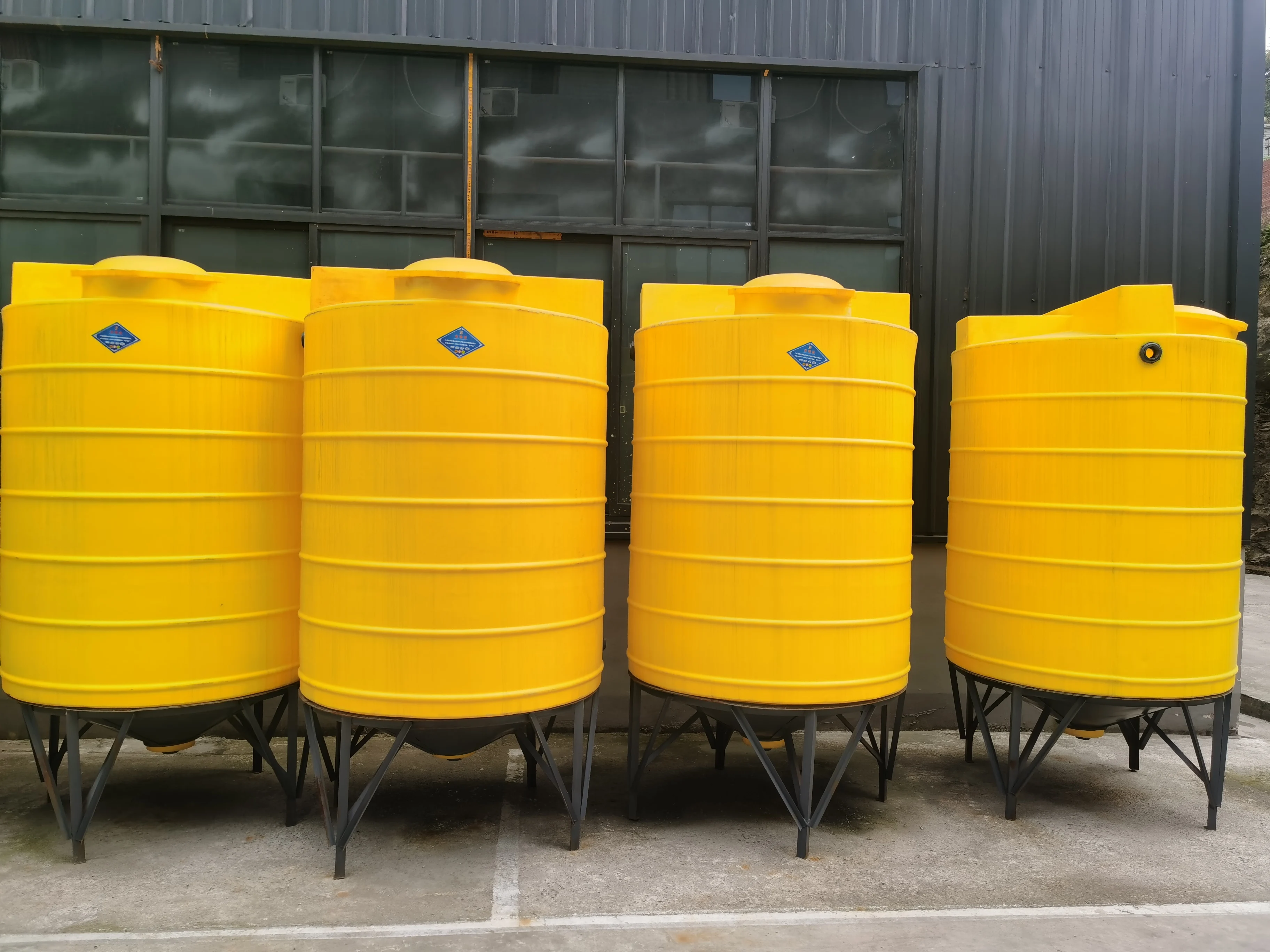LLDPE 500l Customizable Plastic Food Grade Barrel