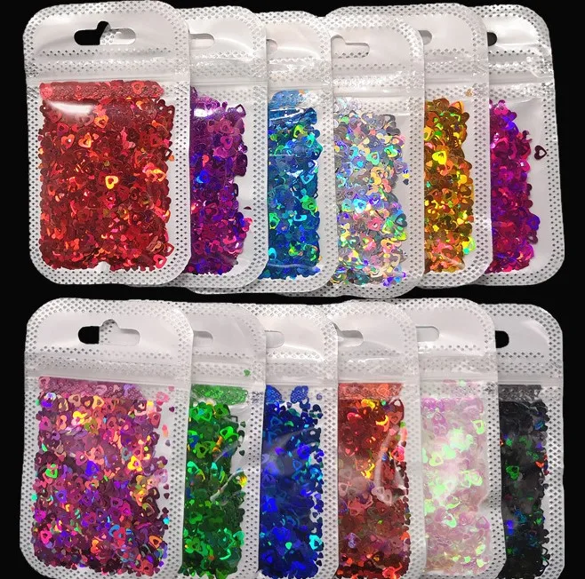 Блеск для украшения ногтей