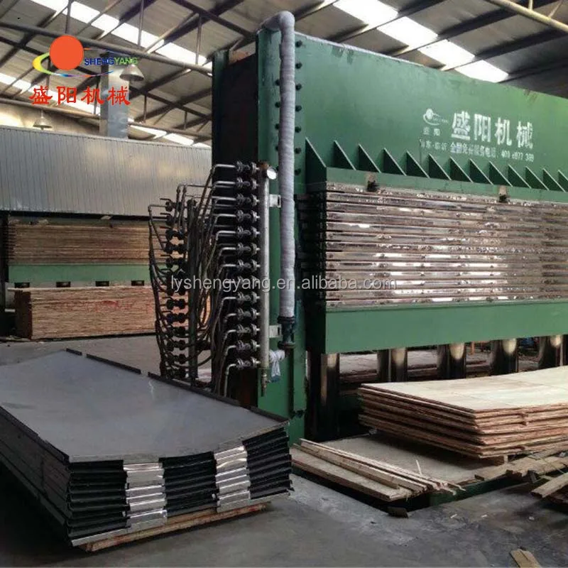 600 tons hot press laminating machine for 4*8ft panel film faced plywood production line provide customization