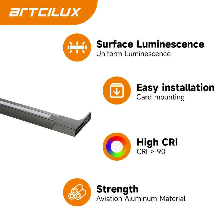 Wholesale Drawer LED Indoor Light Automatic Door Trigger Sensor Customized Length Kitchen/Bedroom drawer lighting
