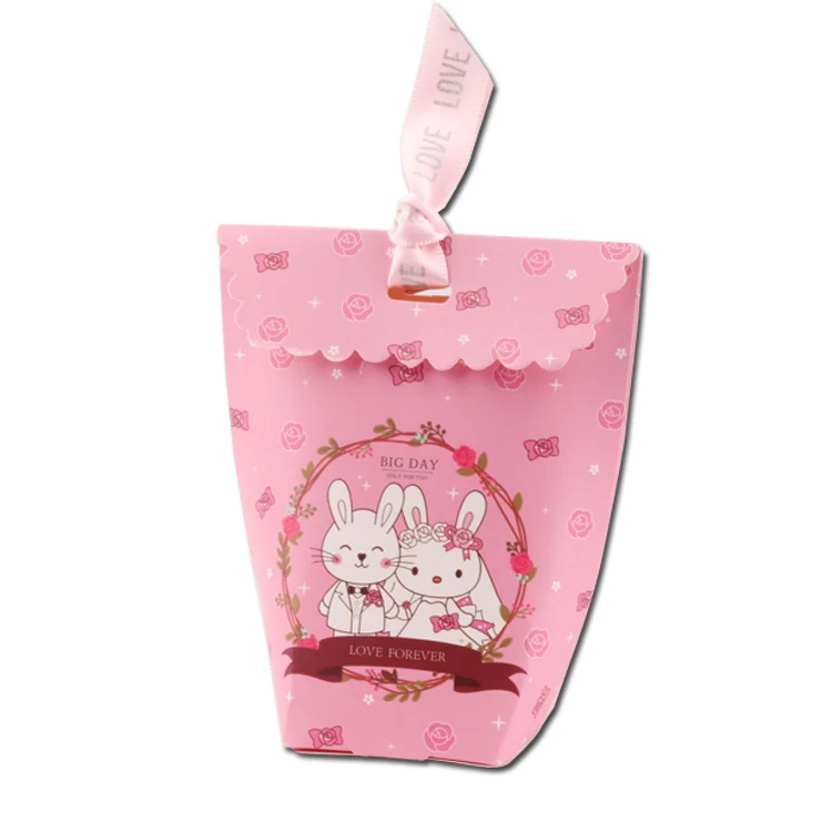 Wedding candy gift paper box,Sweet flower-shaped party baby-shower wedding/christmas favors candy box