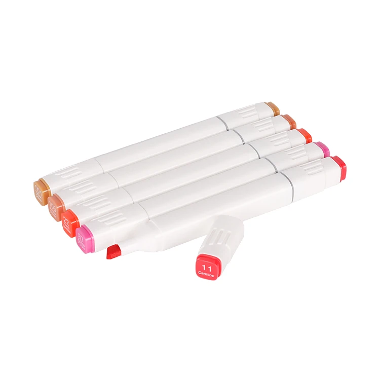 New Arrival Permanent Alcohol Paint Art Outline Double Line Outline Marker Pens Set For Animation Design