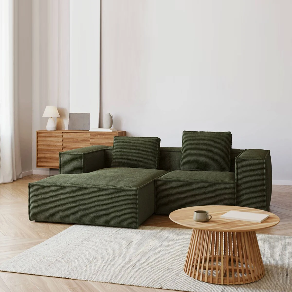 Italian Luxury Vacuum Compressed Packed Sofa Modern Sectional Floor Couch Fabric Living Room Home Modular Sofa Set