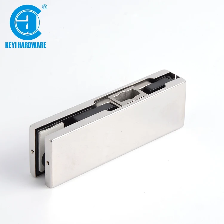 Stainless Steel plate and Aluminum Alloy body Glass Door Clamp Patch Bottom Fitting Door Hinge Door & Window Accessories