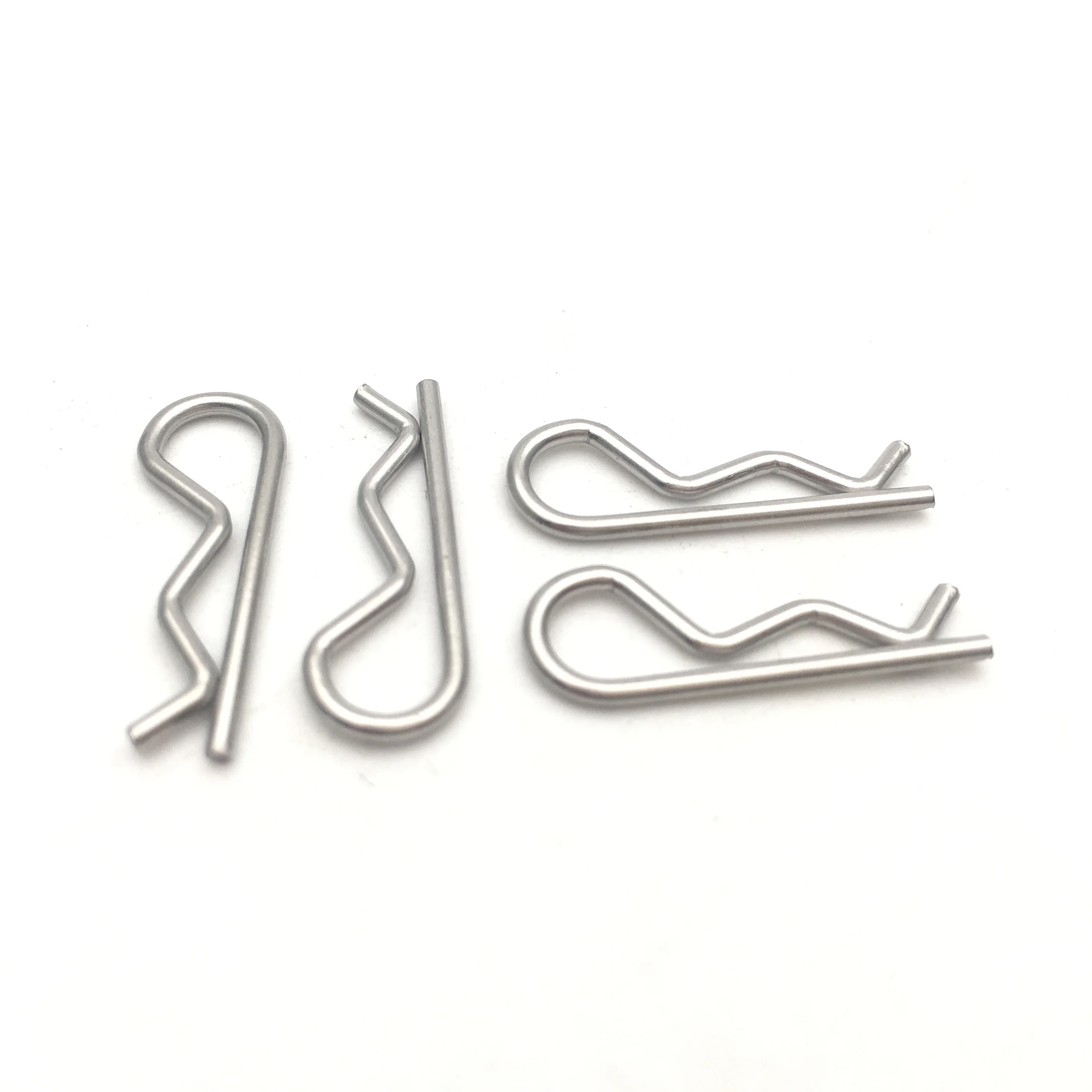 Factory price Stainless Steel 304 R Pin M1 M1.2 M1.5 M2 M2.5  Lock Safety Split Spring Cotter r pin