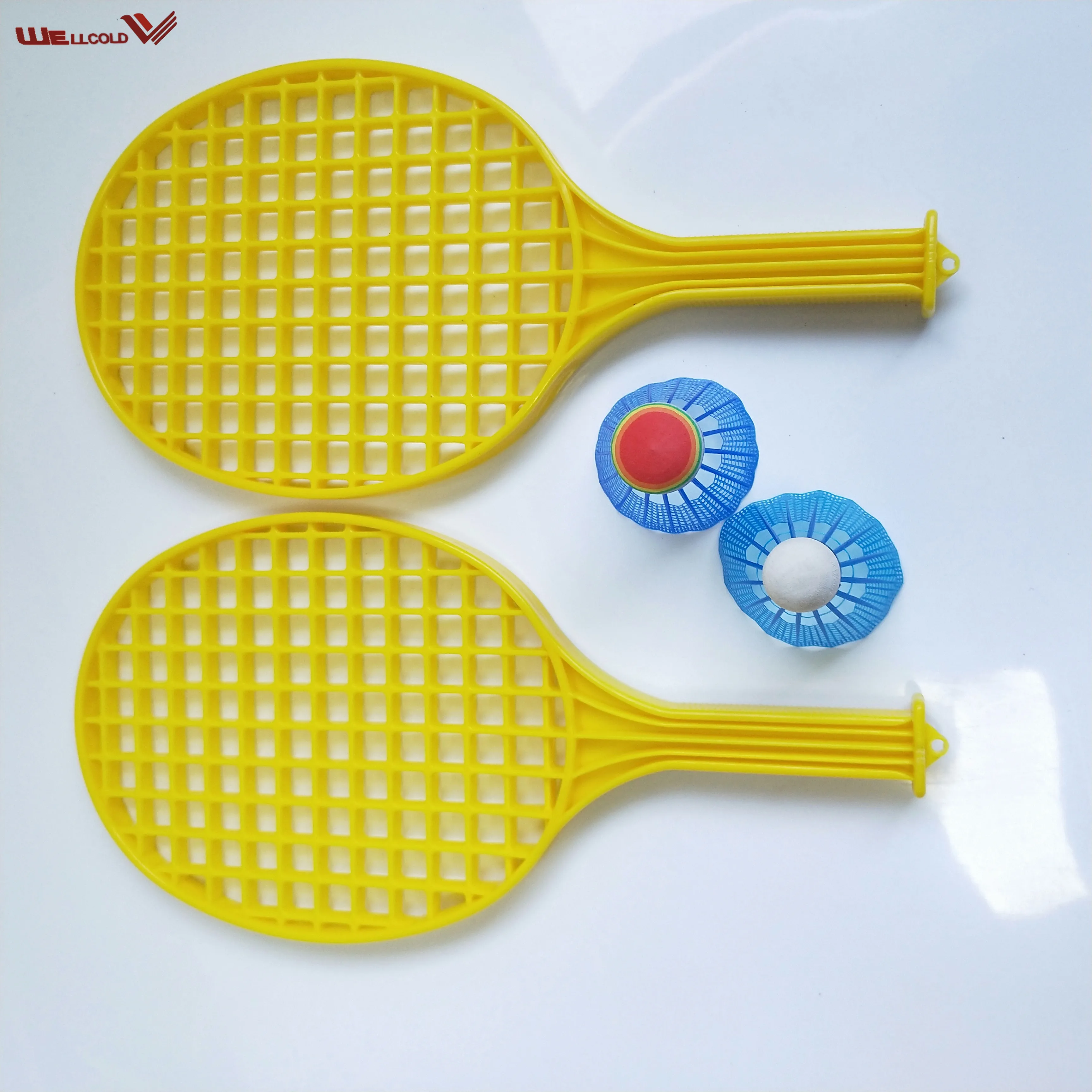 Kid mini tennis rackets outdoor sporting toy plastic tennis racket for kids