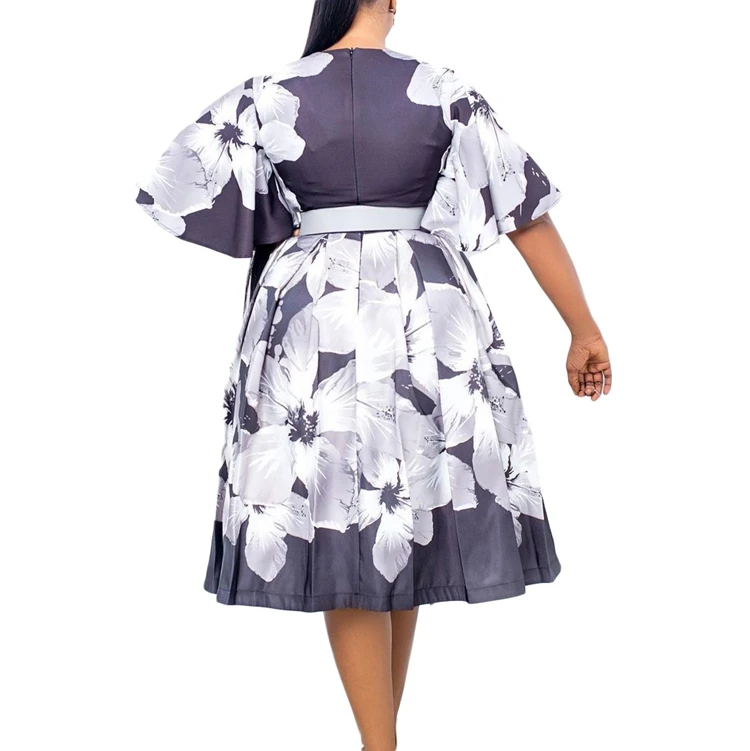 Roupas Femininas Vestidos African Moroccan Kitenge Rasta Plus Size Woman Clothe Wholesale Clothes Turkey Dresses