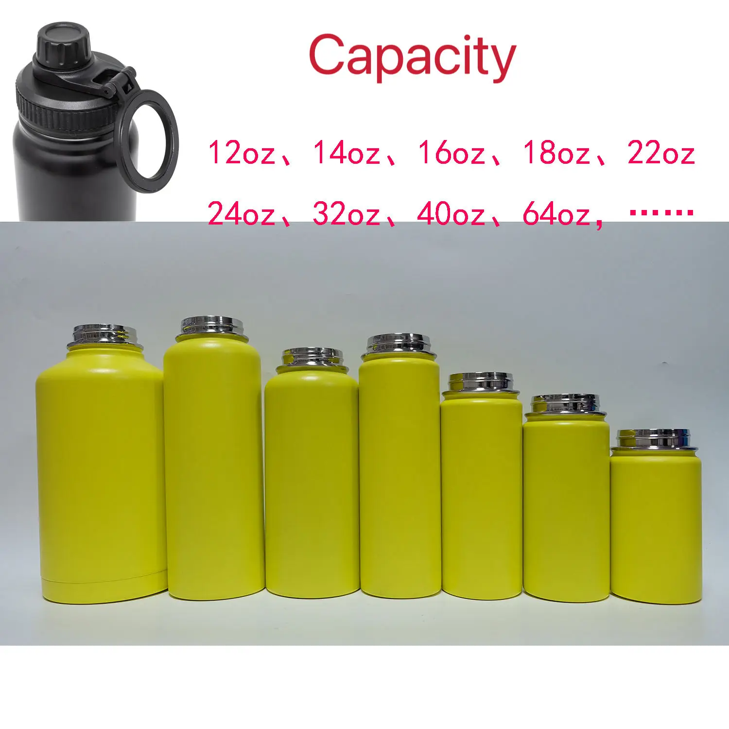 gym water bottle with magnetic phone holder 24oz double wall magnetic ferrofluid liquid water in bottle display