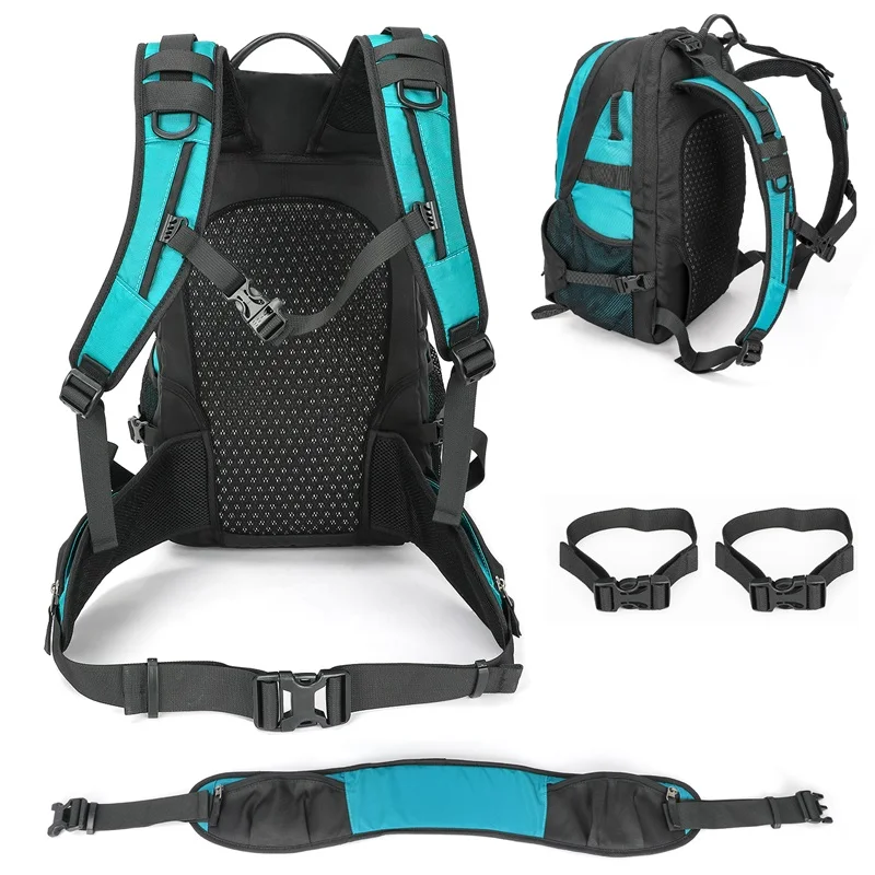 Extra Large Waterproof Camera DSLR SLR Backpack Case for Photography Rucksack Outdoor Hiking Trekking Laptop Travel Backpack