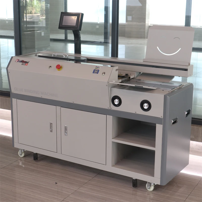 Factory  glue binding machine binding book machine perfect binding machine for A4notebook