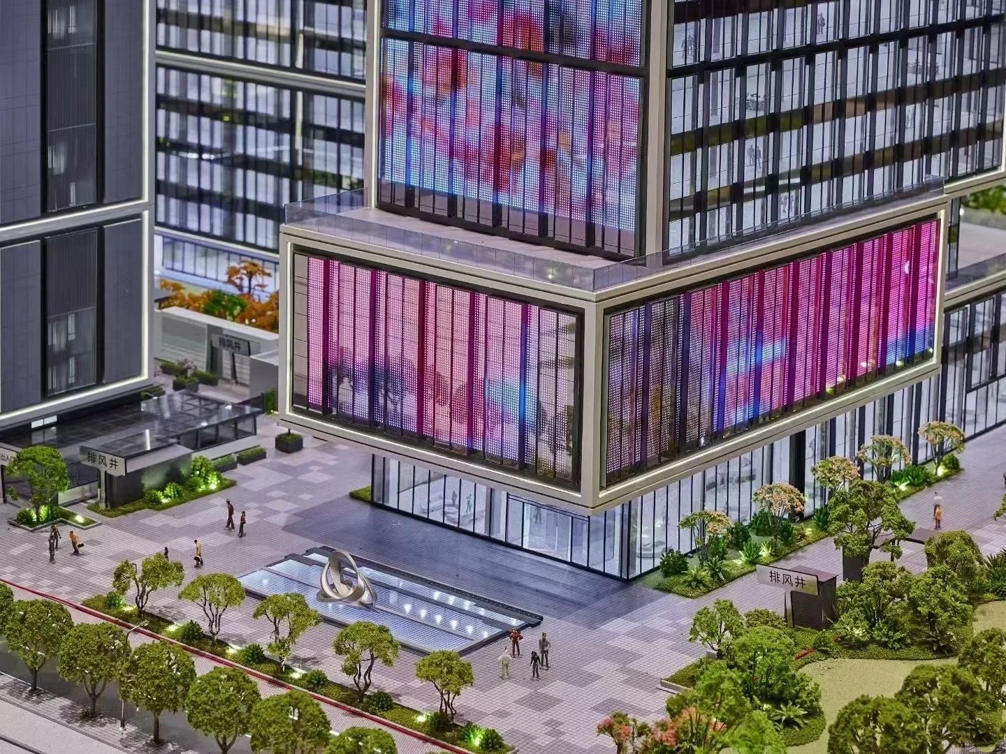 2024New Design Scale Model Figures Architecture Model Figure 3d Architecture Scale Model