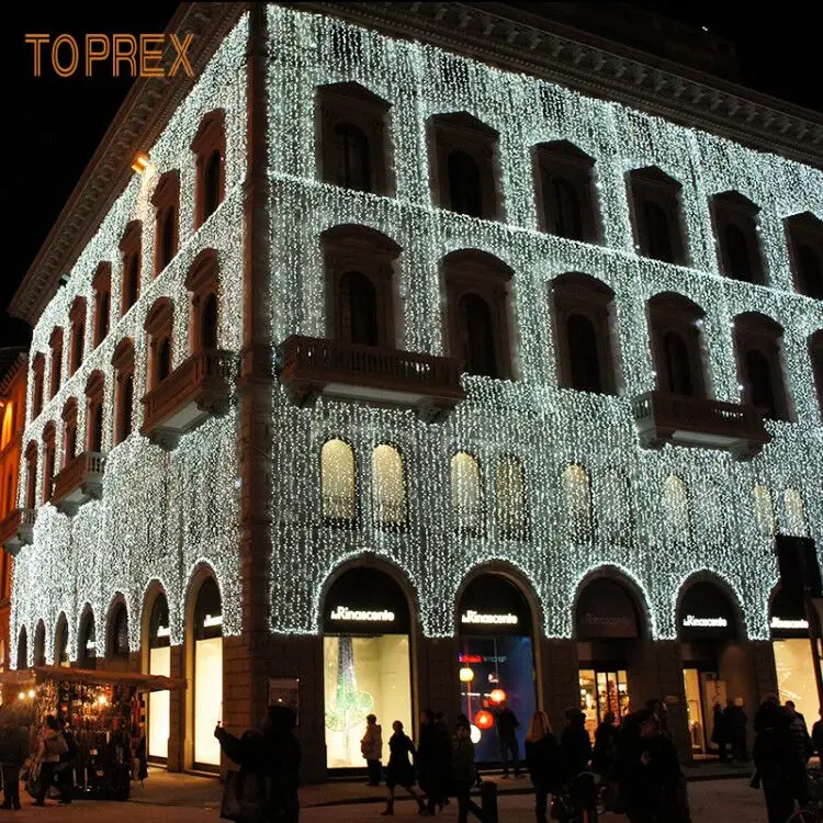 3x3m 900 leds curtain light garland for indoor and outdoor Anniversary wedding events decoration