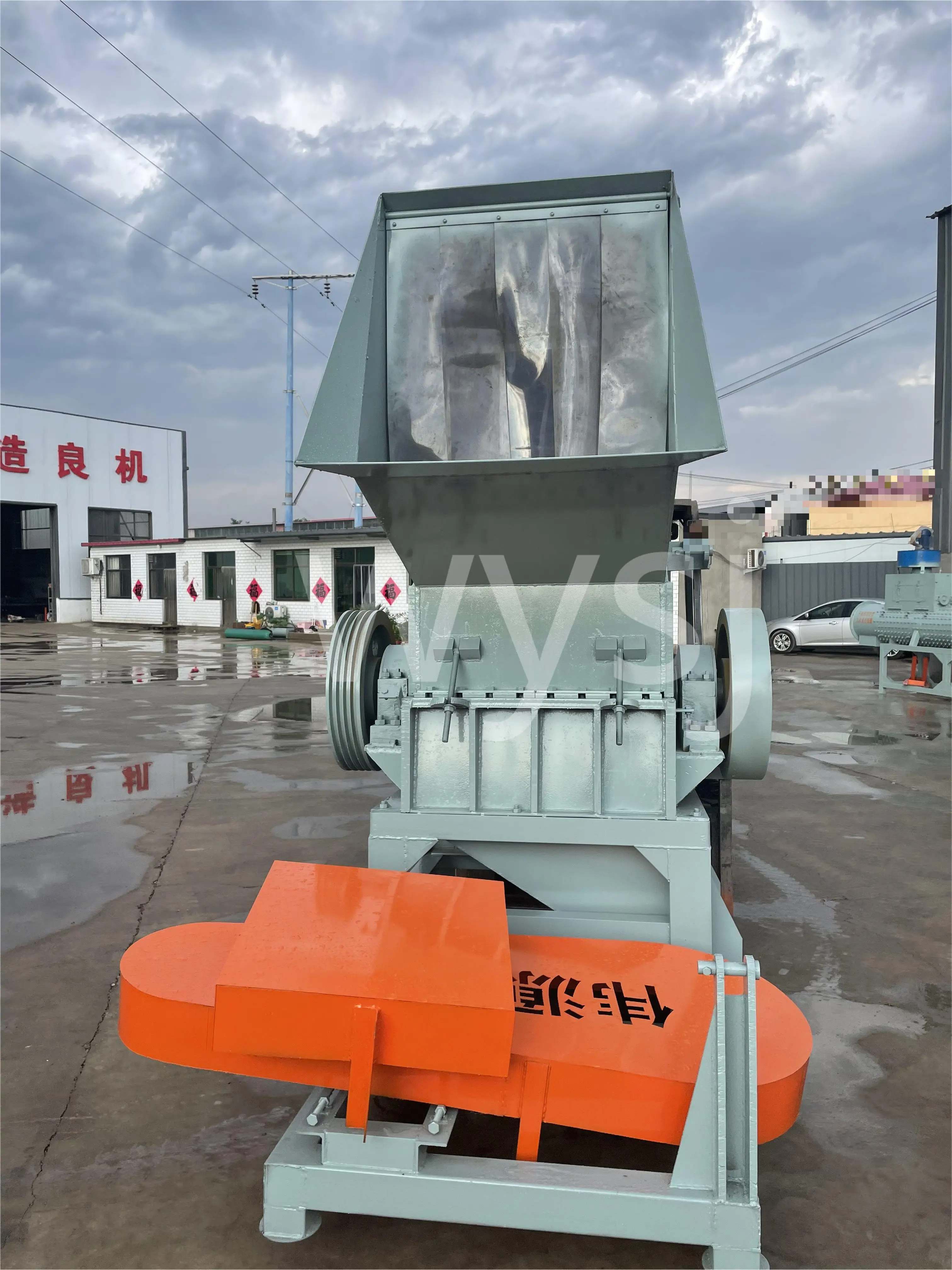 Newest plastic pvc pipe crusher crusher knives for washing line