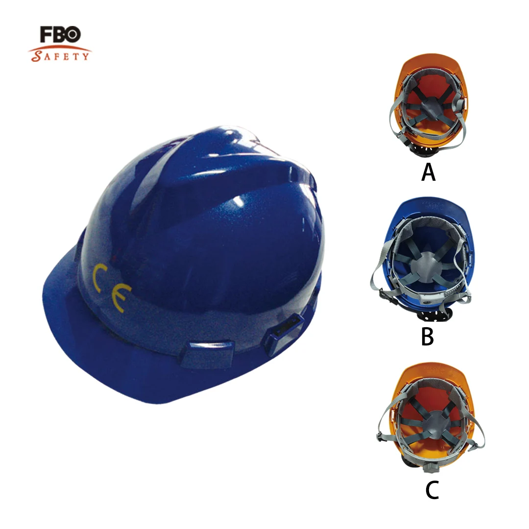 Head Protective ANSI Hard Brim Approved Industrial Safety Helmet CE EN 397 Helmet Mining Industrial Construction Safety Helmet