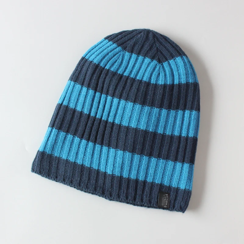 100% fashion acrylic Rasta Striped Black Beanie Soft Knit Unisex Reggae Hat Warm Winter Cap