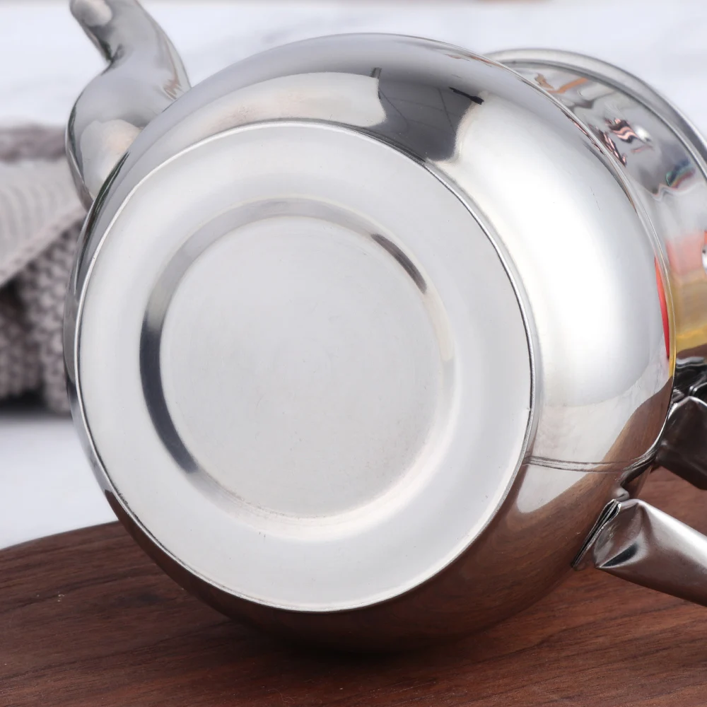 Kettle Kettles PVD Titanium Color Metal Coffee Kettle Cold Water Fruit Juice Teapot Stainless Steel Ounce Pot