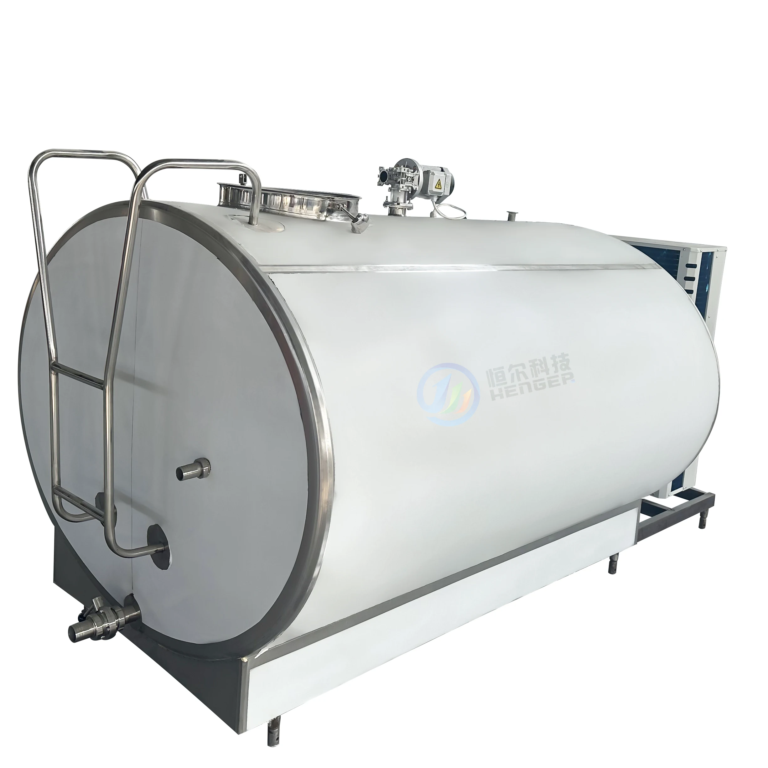 High Efficiency Milk Cooling Tank With Cooling System