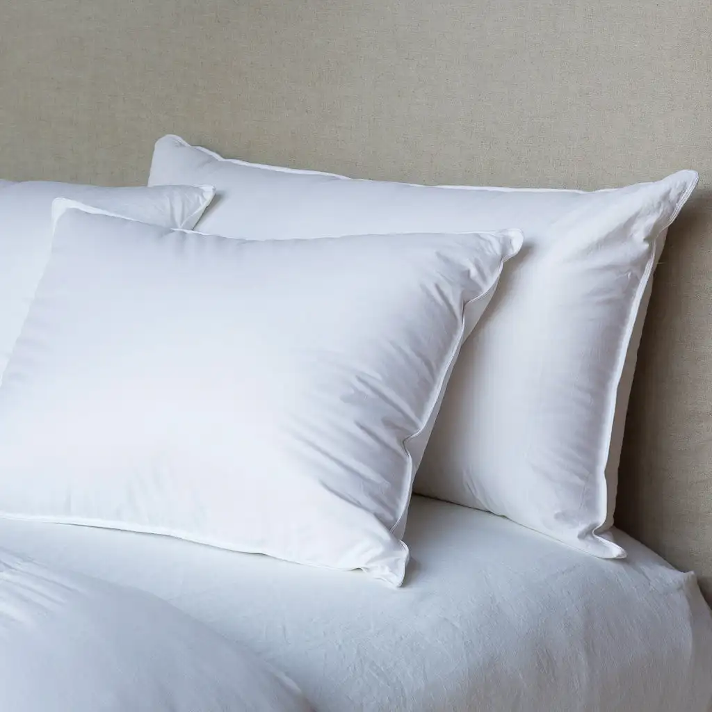 Duck Feather Cushion Inners Pillow Hotel Down Feather 100% Goose Down Continental Pillows