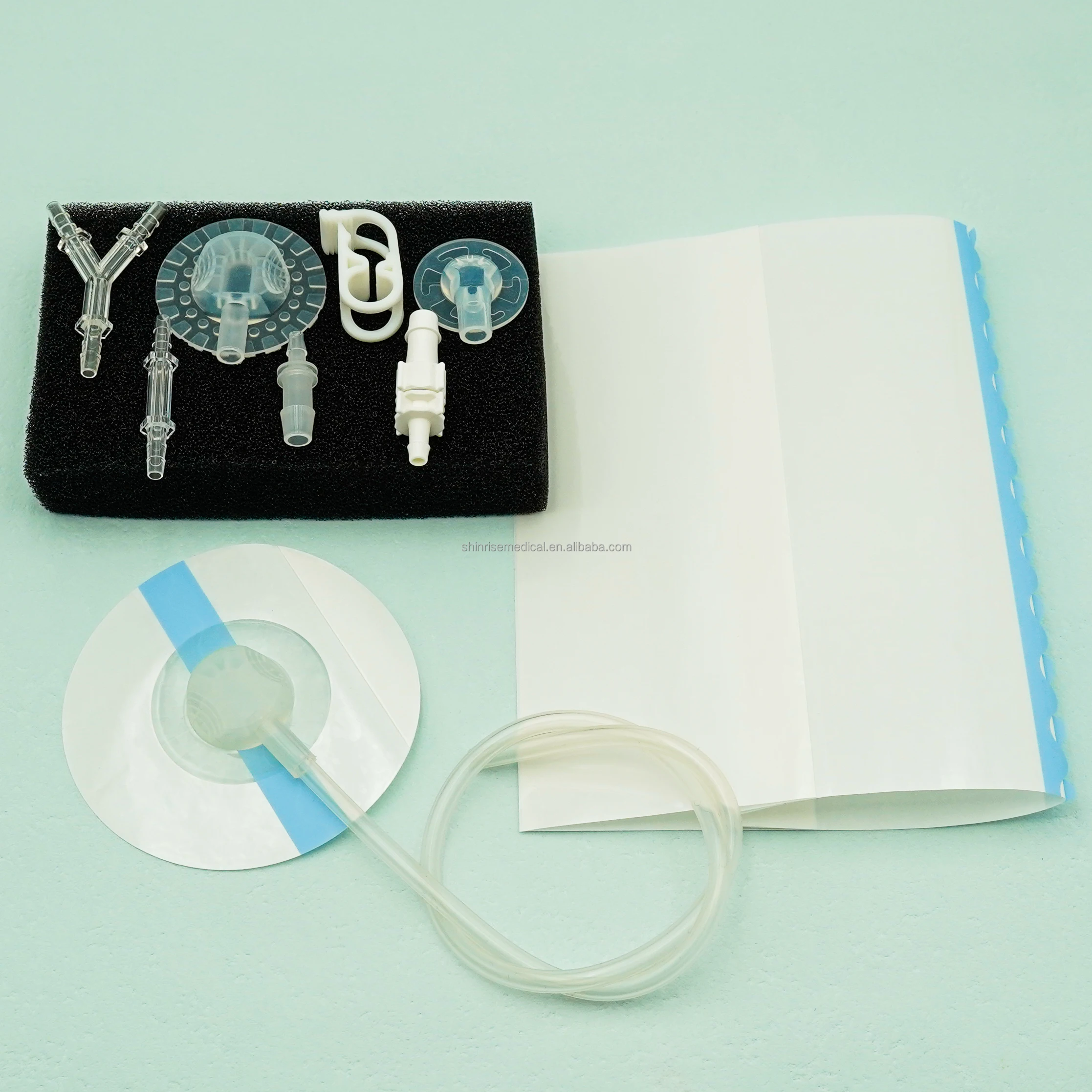 30cmx30cm NPWT Disposable Medical Waterproof Transparent Film Dressing for NPWT Dressing with CE ISO13485