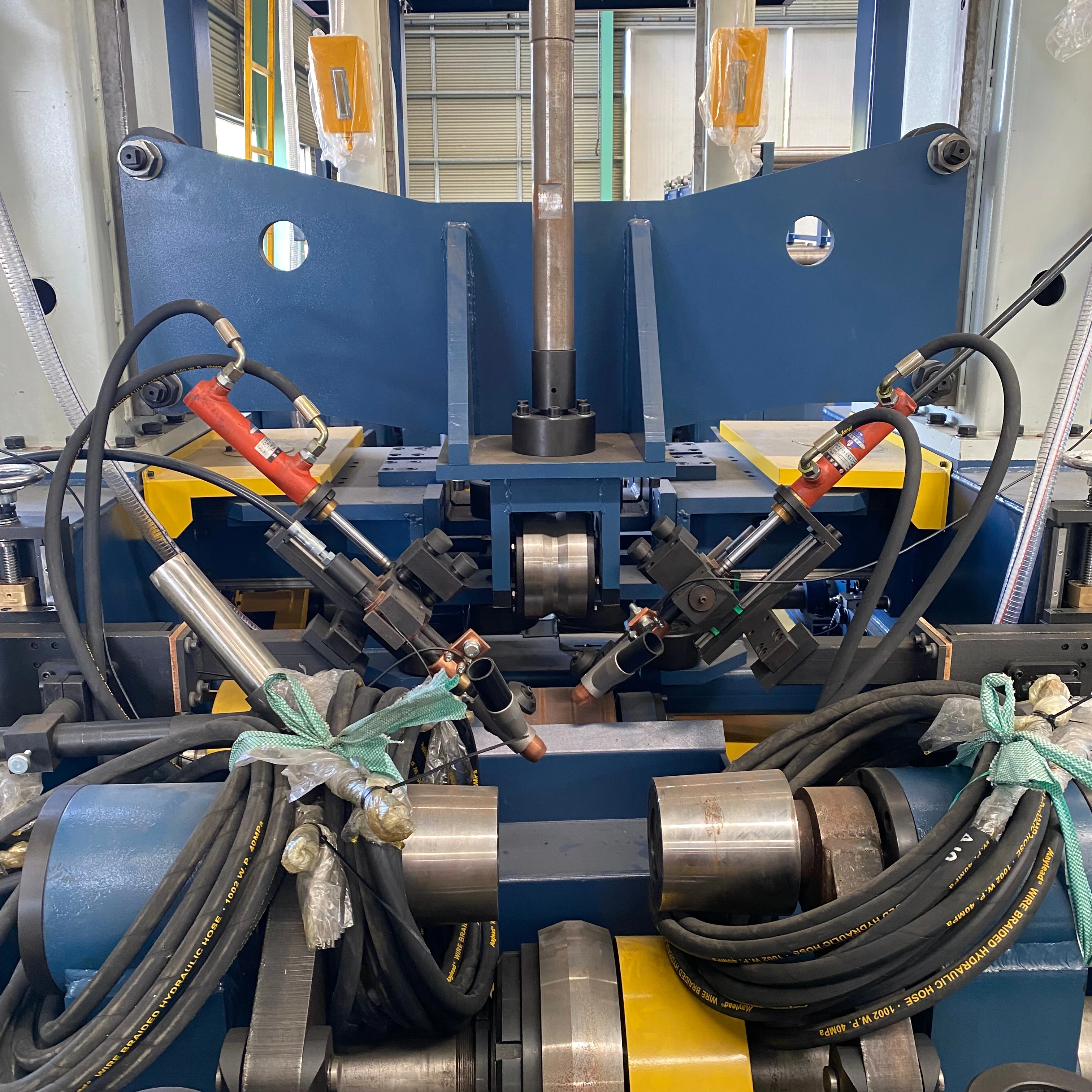 Good Price and Appearance Automatic H-Beam Steel Assembly-Welding-Straightening Machinewith 3 in 1