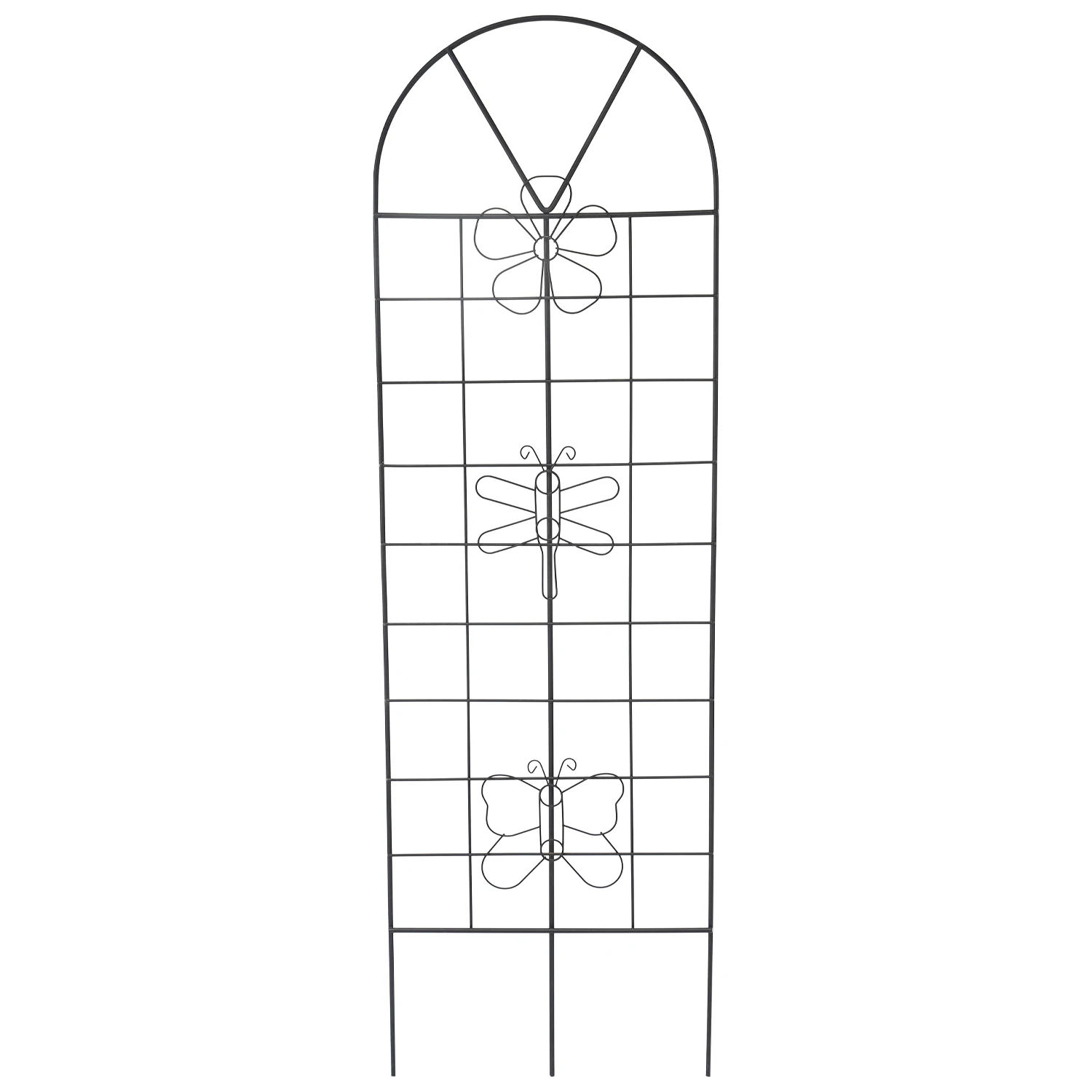 Metal Decorative Garden Fence Trellis Panel Garden Trellis Climbing Plant